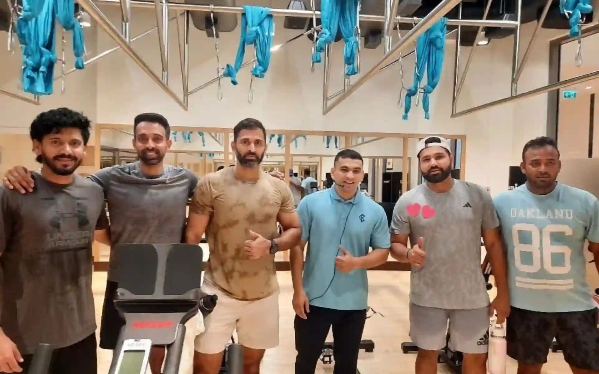 Rohit Sharma Hits The Gym With India Coach Ahead Of Bangladesh Series- See Pic